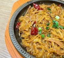 Sizzling Fermented Cabbage Steak