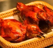 Roasted Pigeon in Hanging Oven