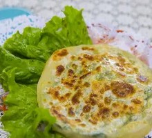 Leek and Egg Pancake
