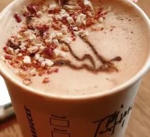 Cherry Blossom Peach Cheese Latte