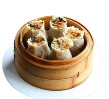 Stuffed Dumplings with Mushrooms and Glutinous Rice