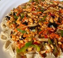 Fish-flavored Sauce over Buckwheat Noodles
