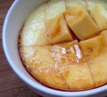 Steamed egg custard