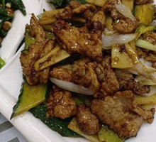 Pan-Fried Pork with Vegetables
