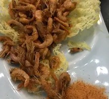Crispy Fried Small River Shrimp