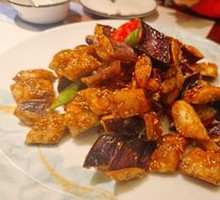 Crispy Eggplant with Tianyuan Sauce