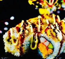 Eel and Crab Stick Platter Aki