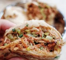 Braised Pork in Flatbread