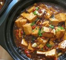 Braised Tofu with Chinese Cabbage in Clay Pot