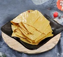 Oil-soaked tofu skin