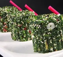 Spinach with Cashews