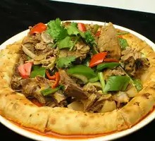 Lamb in Naan