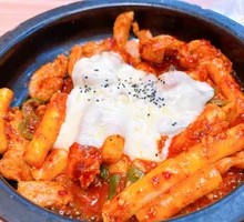 Cheese Rice Cake Chicken