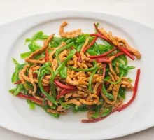 Bell Pepper and Shredded Pork