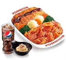 Spicy Kimchi and Pork Combination Rice with Mashed Potatoes