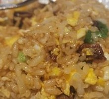 Black Pepper Beef Cubes Fried Rice