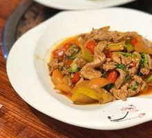 Stir-fried Beef with Skin