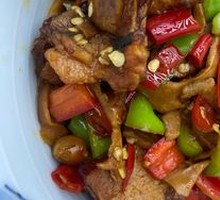 Smoked Bamboo Shoots with Preserved Pork