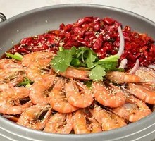 Spicy Stir-Fried Prawns