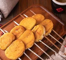 Egg-battered Fried Steamed Bun Slices