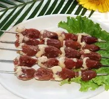 Chicken Heart Skewers