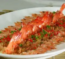 Grilled Back-Opened Shrimp