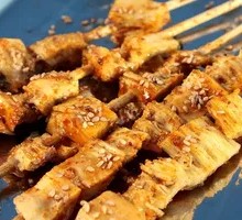 Beef Tendon Skewers