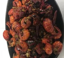 Spicy Stir-Fried Shrimp Tails