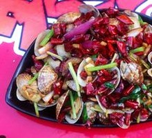 Spicy Stir-Fried Clams