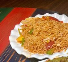 Stir-Fried Instant Noodles