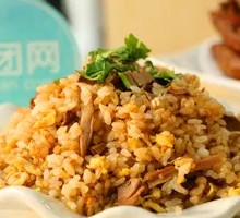 Duck Leg Fried Rice