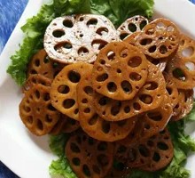 Braised Lotus Root Slices