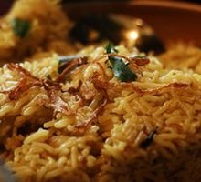 Saffron-infused Rice