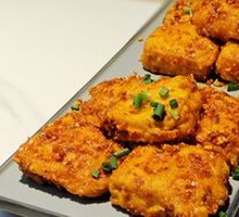 Scented Pan-Fried Crispy Pepper Stone Screen Tofu