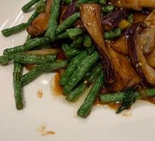 Perilla Sauce Eggplant and Green Beans