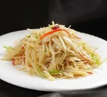 Spicy Pepper and Potato Shreds