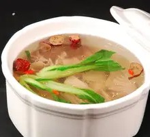 Tangerine and Hawthorn Roasted Pear