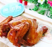 Honey-glazed扒 Chicken