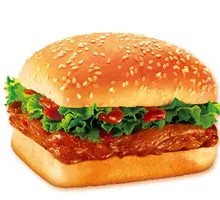 MW Secret Grilled Chicken Burger