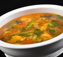 Sour Spicy Egg Soup
