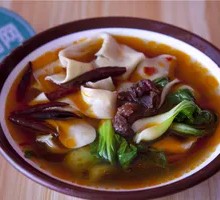 Savory Noodles with Side Dishes