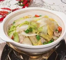 Spicy Pot-Braised Baby Bok Choy