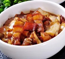 Braised Pork with Glass Noodles