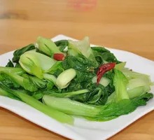 Garlic Stir-Fried Bok Choy