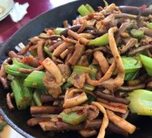 Spicy Tea Tree Mushroom Hot Pot