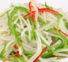 Spicy Pepper and Potato Shreds