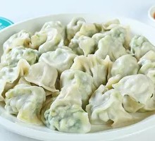 Leek and Fresh Shrimp Dumplings