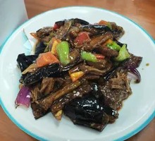 Split Bone Braised Eggplant