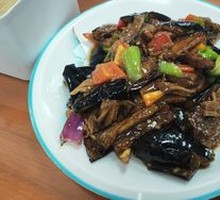 Braised Eggplant with Shredded Pork