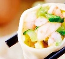 Cucumber and Shrimp Dumplings